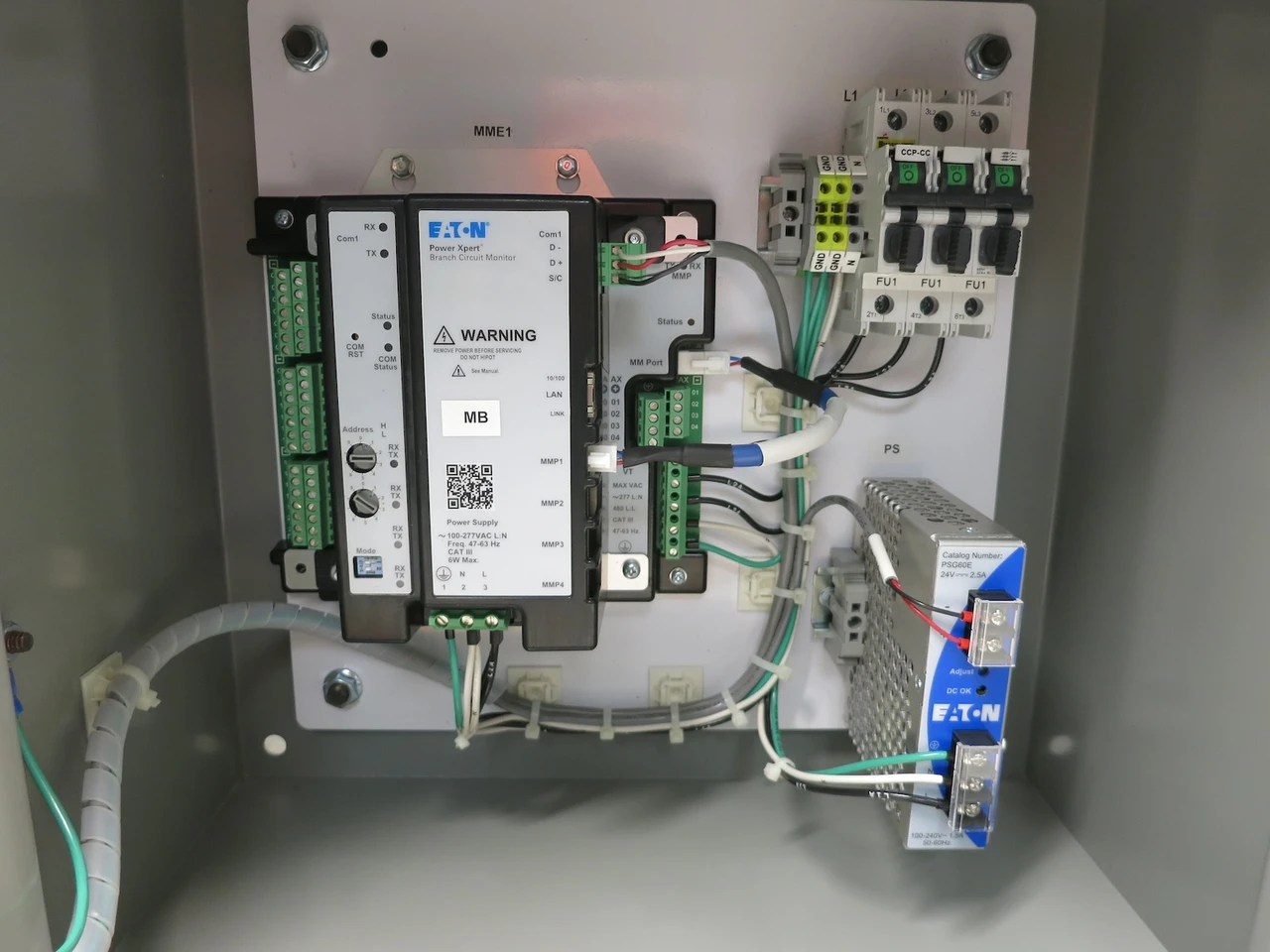 NEW Eaton PXBCM-MB-21-DA Power Xpert Branch Circuit Monitor HMIVU06CUNB1 Display (DW7047-1)