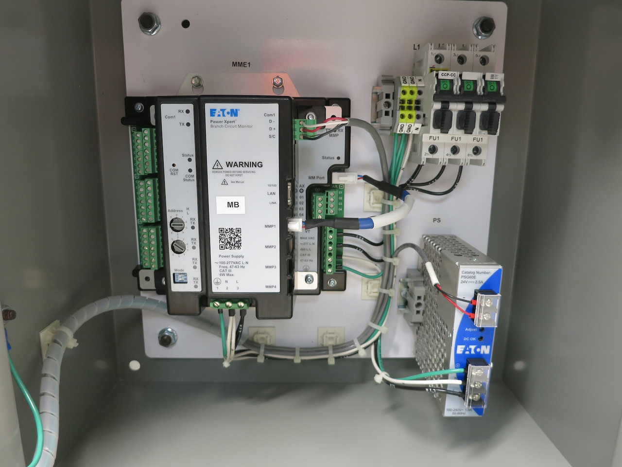 NEW Eaton PXBCM-MB-21-DA Power Xpert Branch Circuit Monitor HMIVU06CUNB1 Display (DW7047-1)