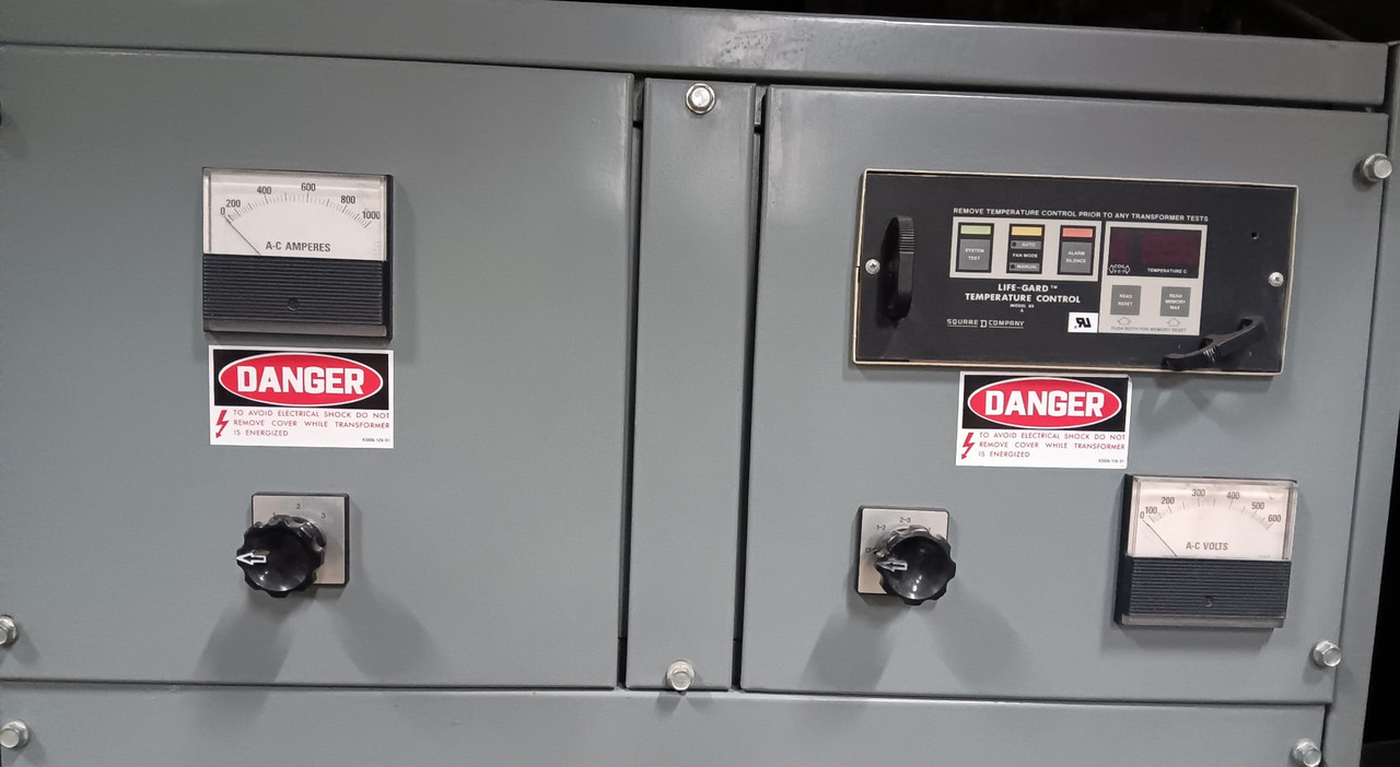 Square D Power-Zone 5 kV 600A Fusible Load Interrupter Switch 600 Amp HVL Fused (DW7039-2)