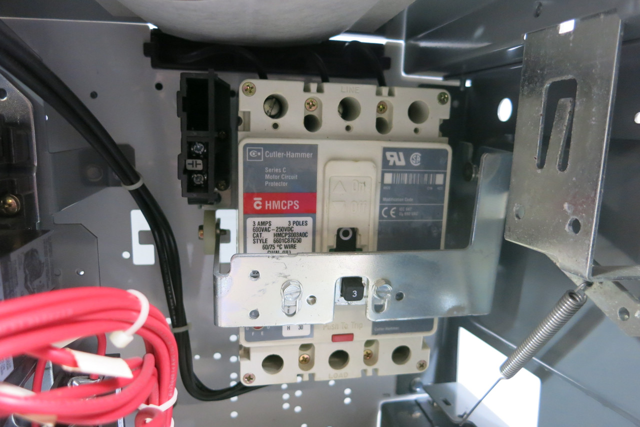 Allen Bradley 2100 Centerline Size 1 Starter 3A Breaker 12" MCC Bucket 3 Amp (BJ1007-15)