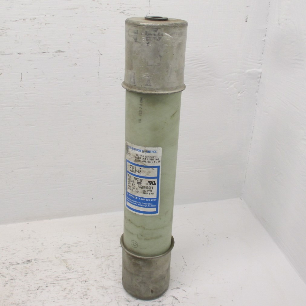 Westinghouse 5CLSA-4R Current Limiting High Voltage Fuse 5.08 Max KV 130(4R) AMP (AH0503-1)