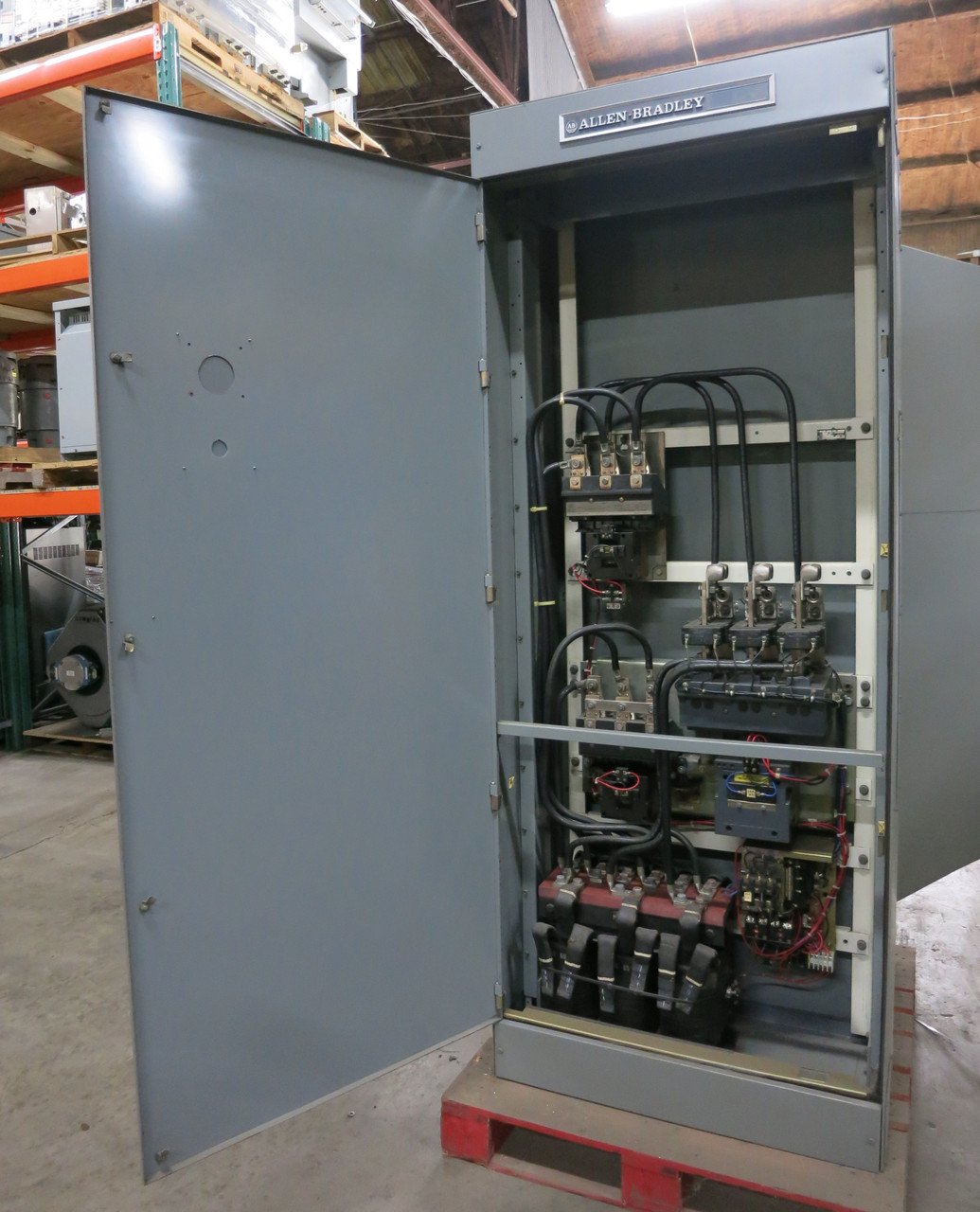 Allen Bradley Size 6 400 HP Autotransformer Motor Starter Reduced Voltage 480V (DW7050-3)