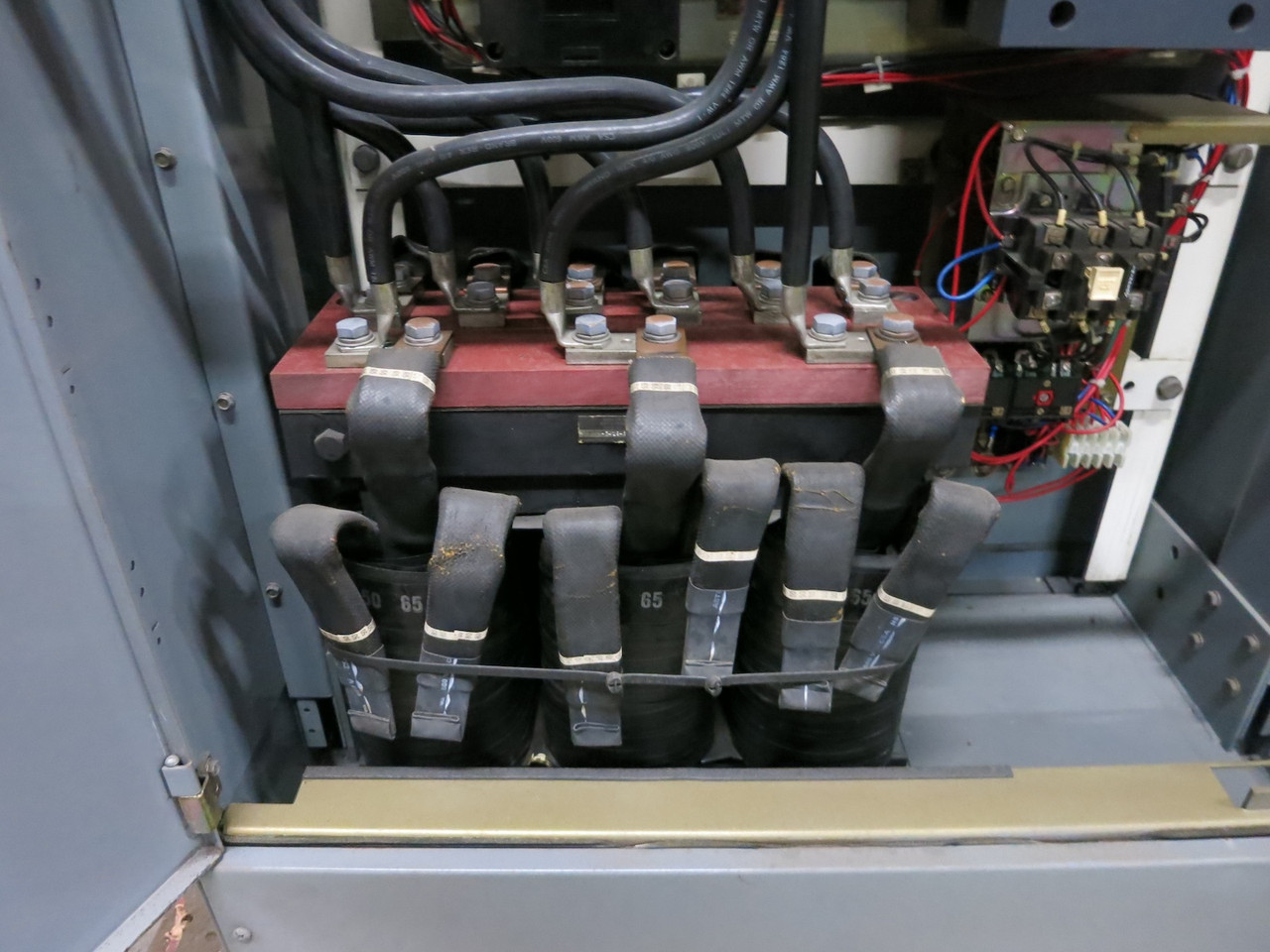 Allen Bradley Size 6 400 HP Autotransformer Motor Starter Reduced Voltage 480V (DW7050-2)