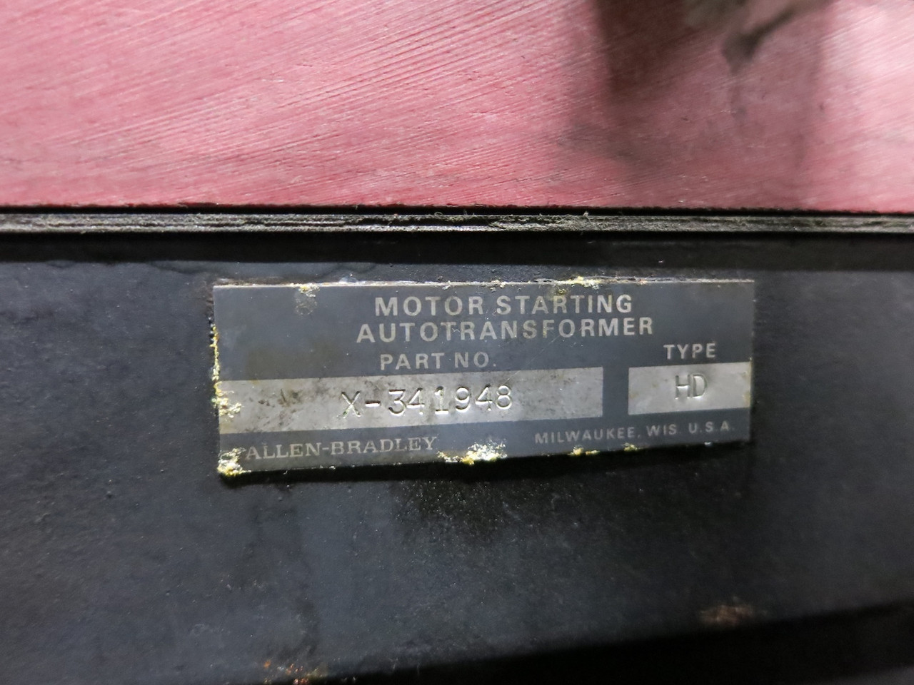 Allen Bradley Size 6 400 HP Autotransformer Motor Starter Reduced Voltage 480V (DW7050-3)