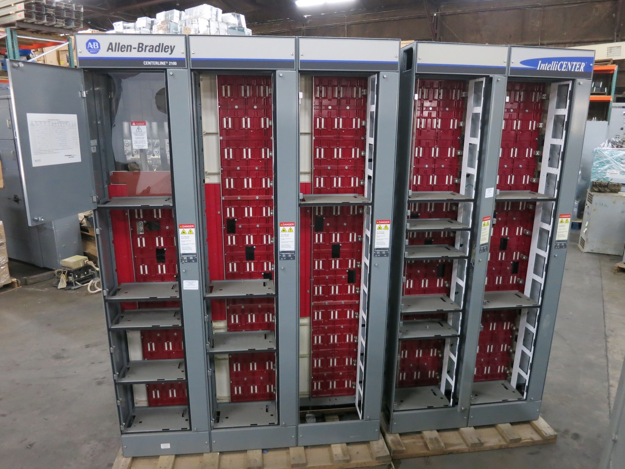 NEW Allen Bradley Centerline 2100 IntelliCENTER 1200A/300A 10x MCC Section 1200 (DW7055-1)