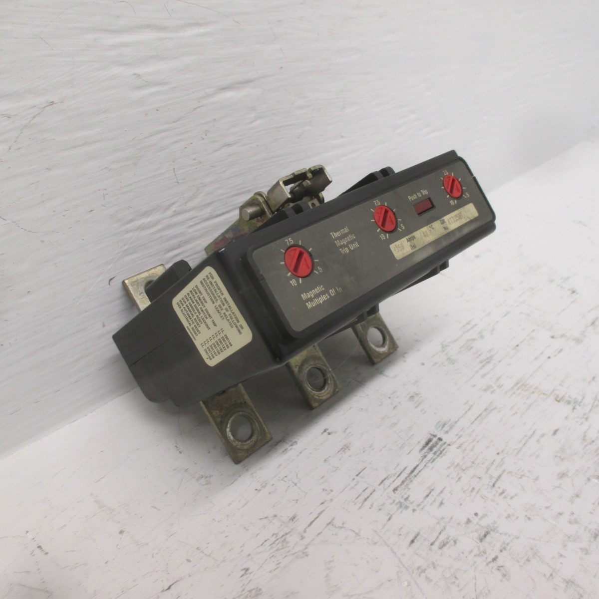 Image of Cutler Hammer KT3350T 350A Thermal Magnetic Circuit Breaker Trip Unit CH 350 Amp