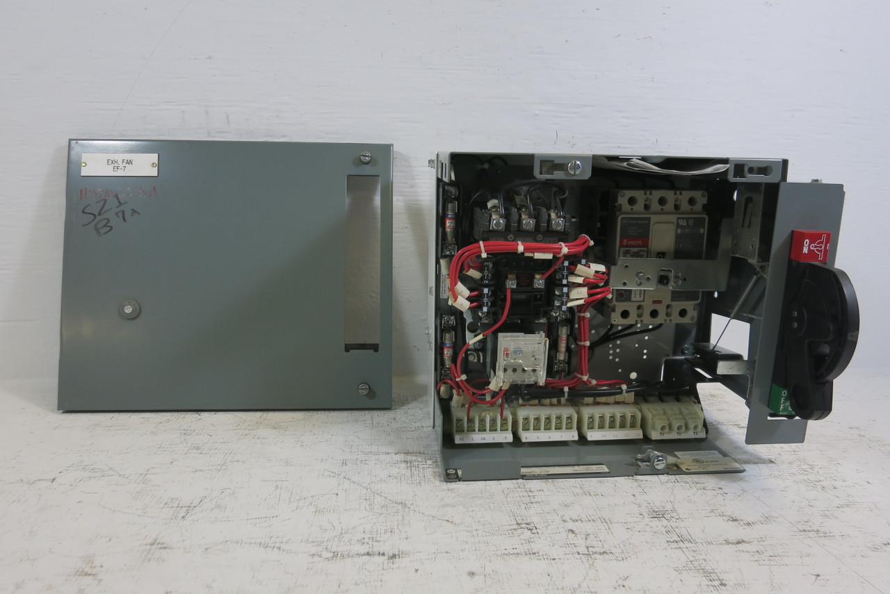 Allen Bradley 2100 Centerline Size 1 Starter 7A Breaker 12" MCC Bucket 7 Amp (BJ1010-2)