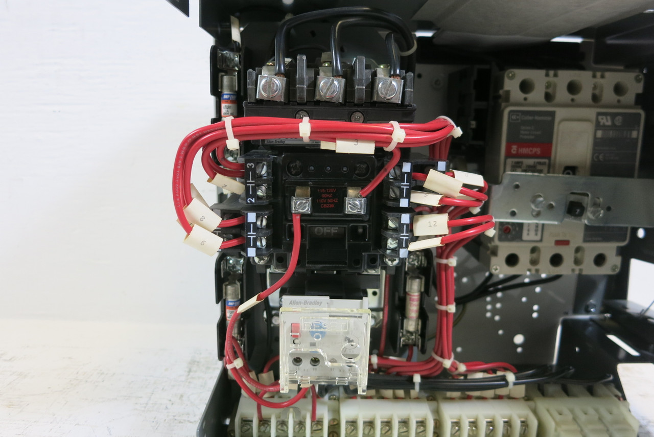 Allen Bradley 2100 Centerline Size 1 Starter 7A Breaker 12" MCC Bucket 7 Amp (BJ1010-2)