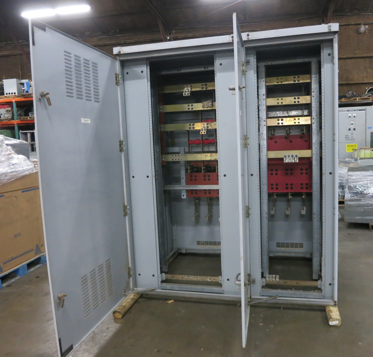 Cutler Hammer 1600A Manual Transfer Switch Board Pringle QA-1633 Pow-R-Line 3R (DW7074-1)