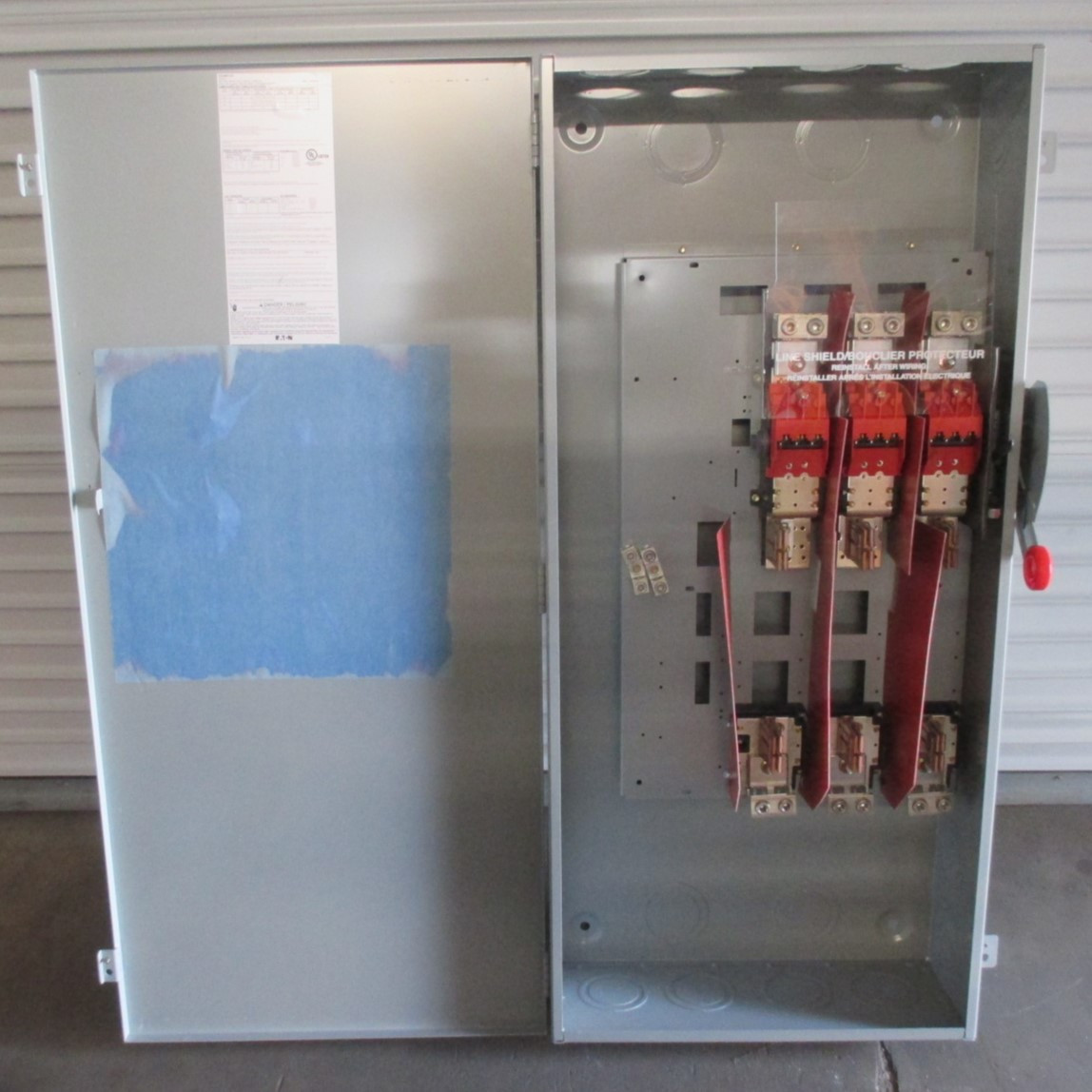 Eaton DH366FGK Series A 600A 600V Fusible Safety Switch Disconnect Ser A Type 1 (AH0545-4)