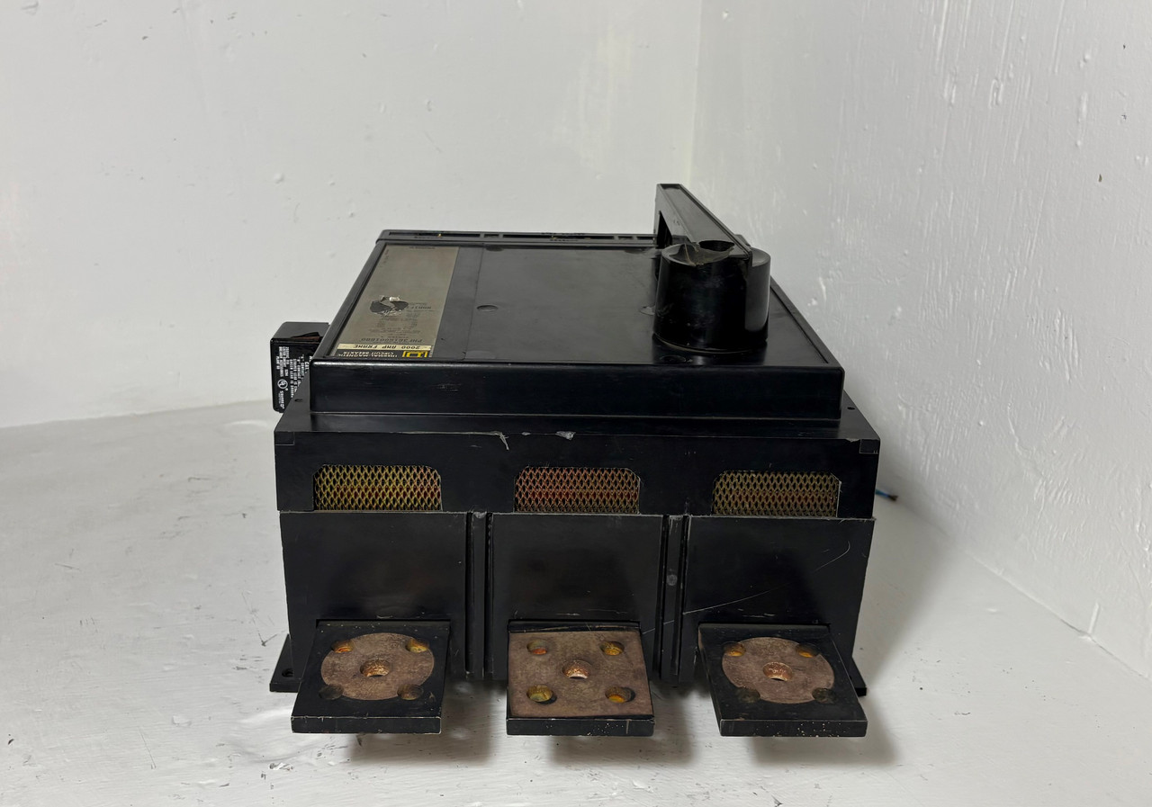 Square D PHF3616001680 2000A Breaker w/ 1600 Amp Trip Aux & UVR PAL PHF 600V 3P (EM5445-1)