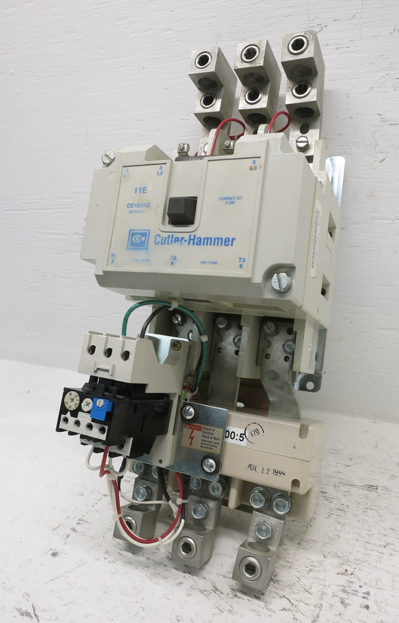 Image of Eaton CE15RN3 Size 4.5 IEC AC Motor Starter C316FNA3 Overload 120V Coil 150 HP