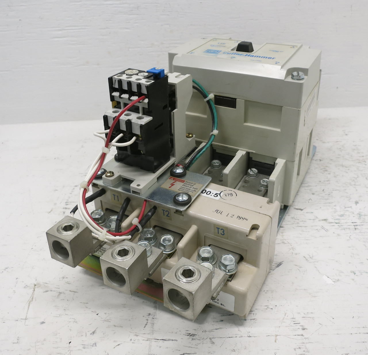 Eaton CE15RN3 Size 4.5 IEC AC Motor Starter C316FNA3 Overload 120V Coil 150 HP (DW7110-1)