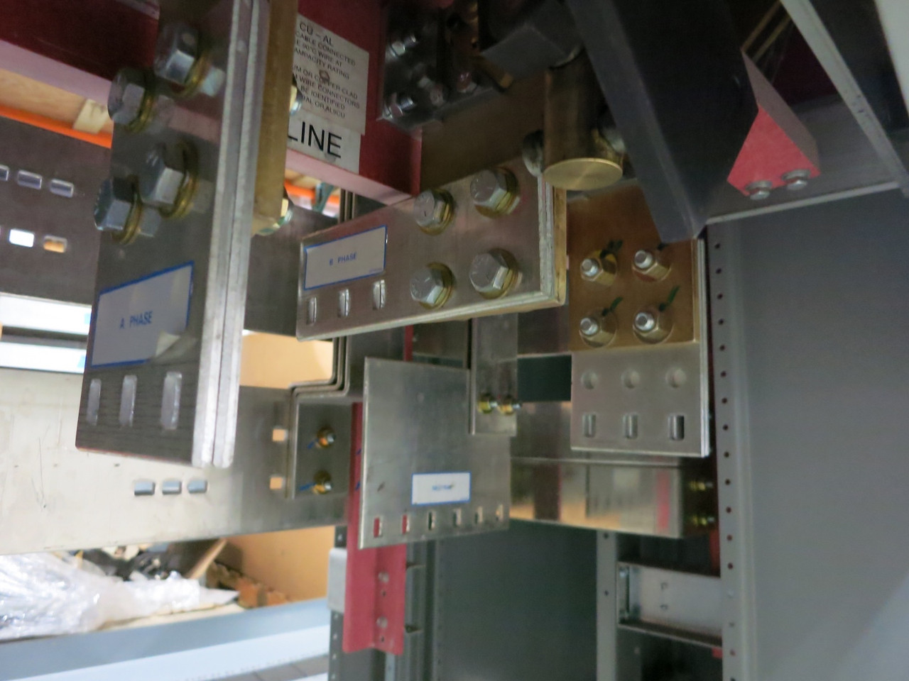 Eaton 1600A Pow-R-Line Breaker Panel Switchgear 3PH 4W PRLC QA1633 1600 Amp 208V (DW7115-1)