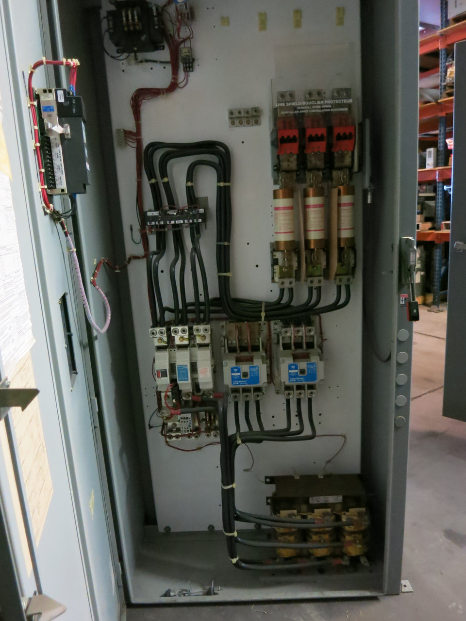 Eaton Size 6 Reduced Voltage Motor Starter 400 HP Autotransformer 600A Fused (DW7137-1)