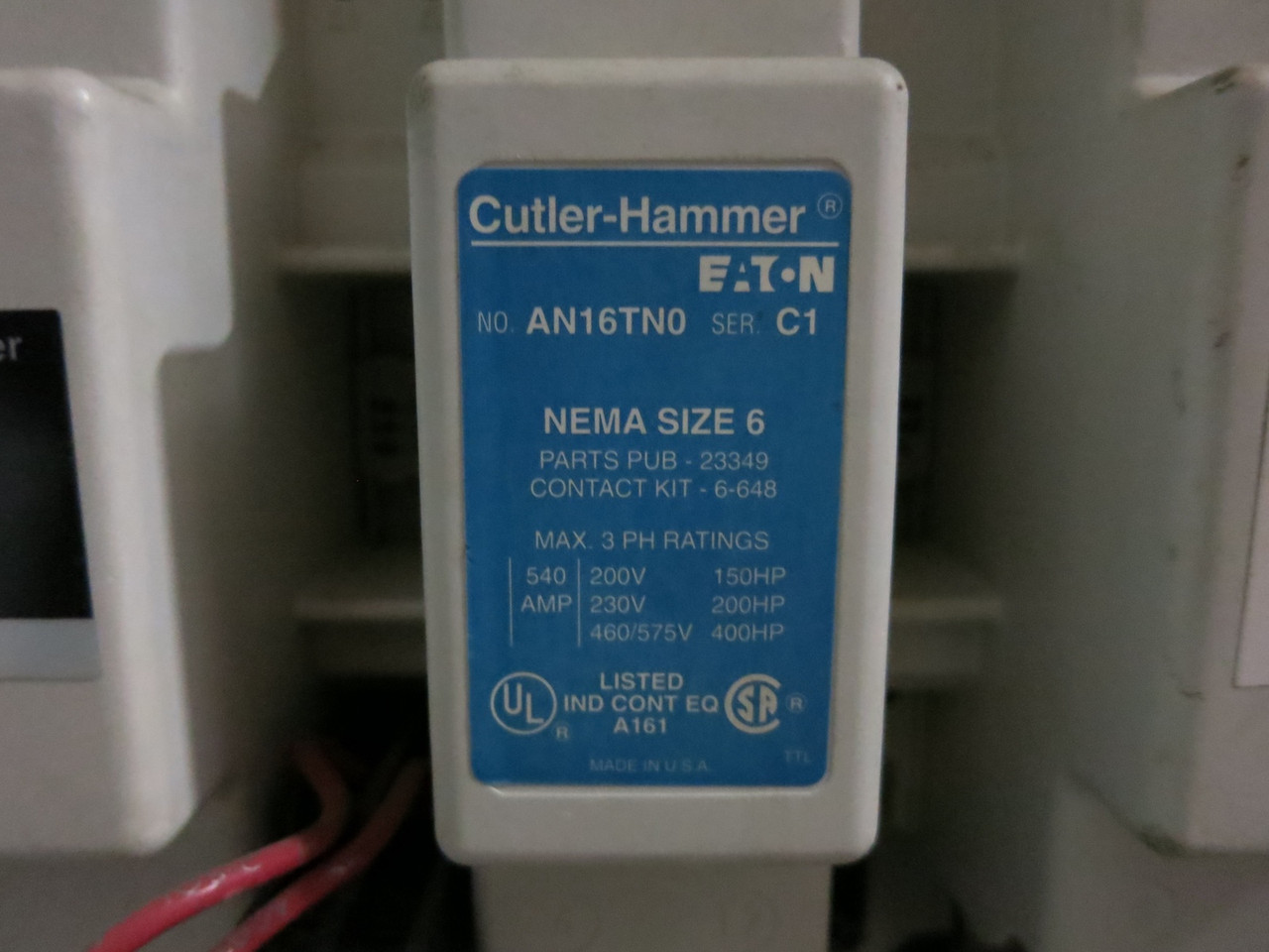 Eaton Size 6 Reduced Voltage Motor Starter 400 HP Autotransformer 600A Fused (DW7137-1)