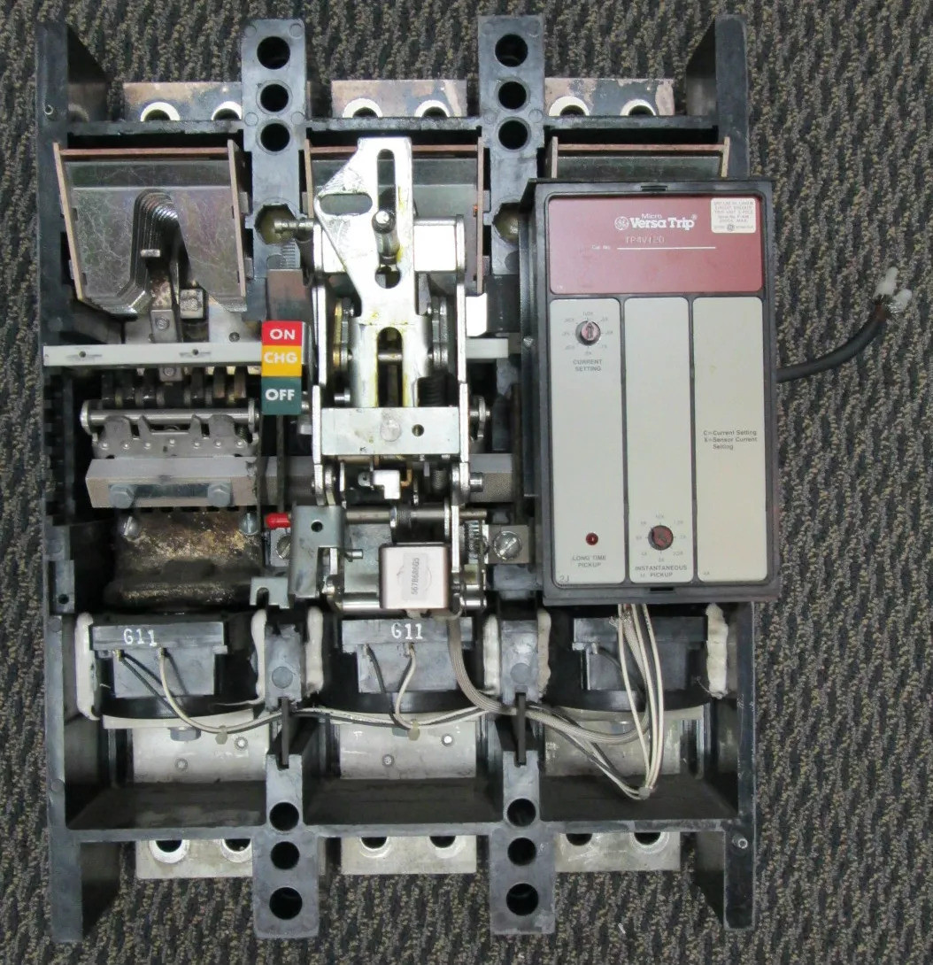 GE Power Break 1200 Amp THPVF5612 Bolt-In Breaker PowerBreak Micro VersaTrip A (PC0004-1)