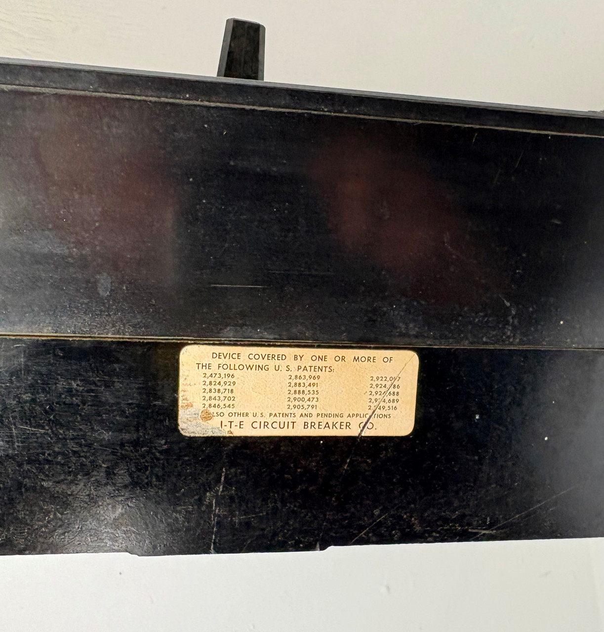 ITE C8935 400A Cordon Circuit Breaker CL Frame Type ET 600V 400 Amp I-T-E 3P (EM5460-1)