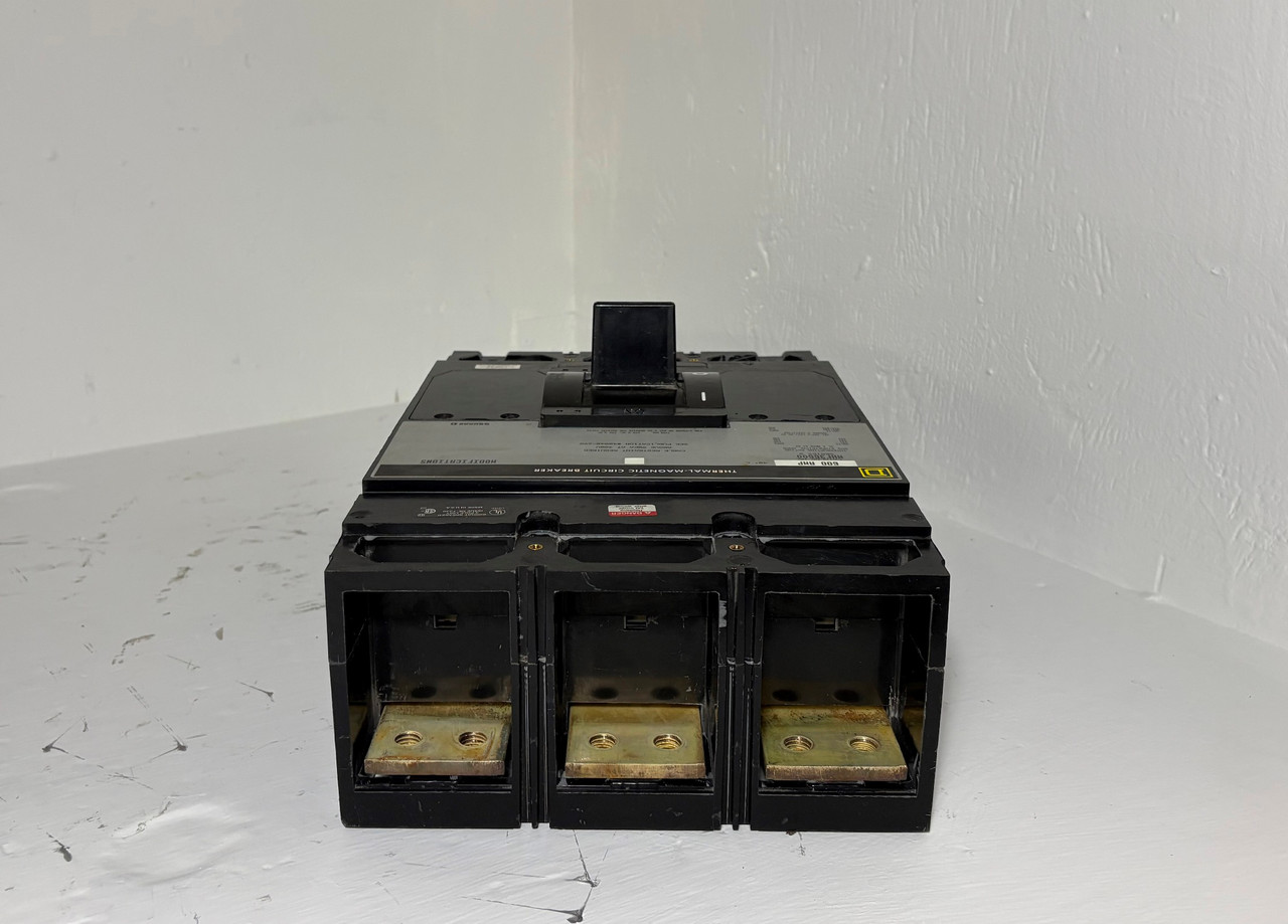 Square D MHF36600 600A Circuit Breaker Type MAL 480/600V 3 Pole 600 Amp (EM5463-1)