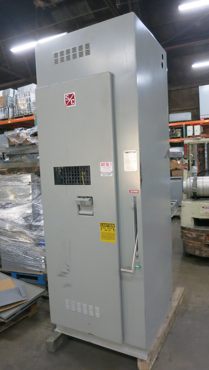 S&C 5 kV 200A Fusible Load Interrupter Switch 200 Amp 255410R1 Mini-Rupter 4160V (DW7162-1)