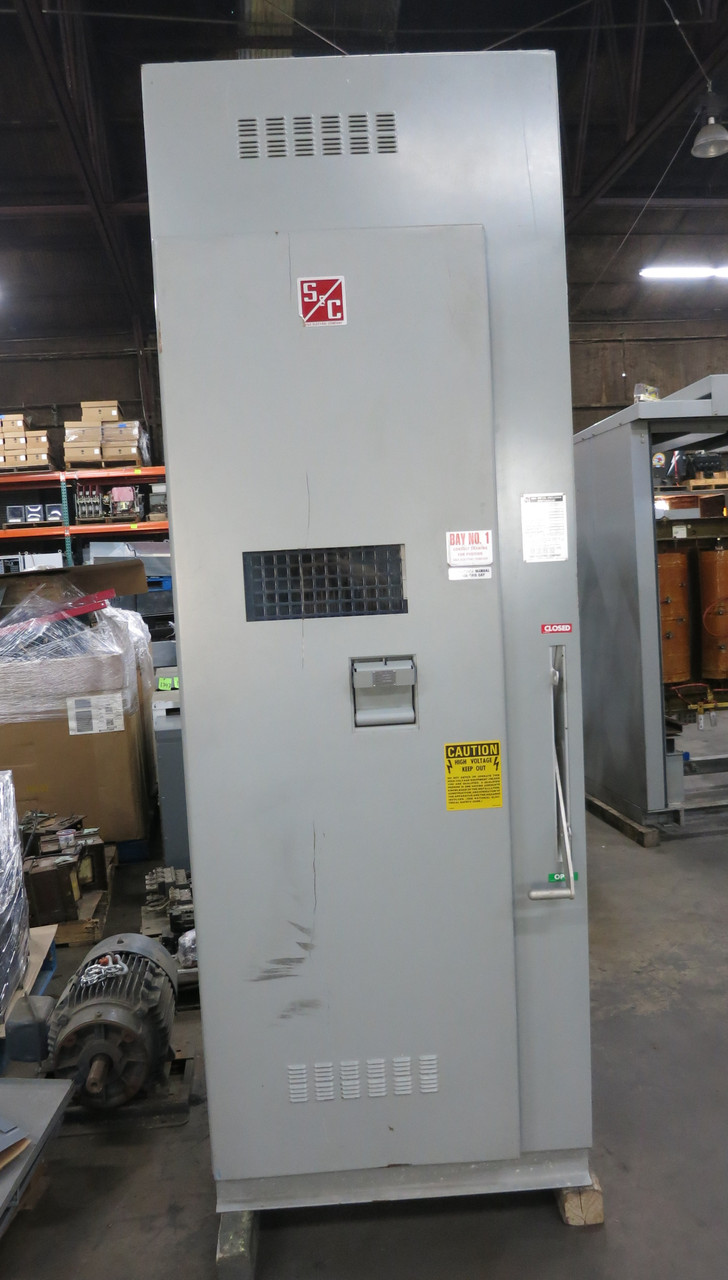 S&C 5 kV 200A Fusible Load Interrupter Switch 200 Amp 255410R1 Mini-Rupter 4160V (DW7162-1)