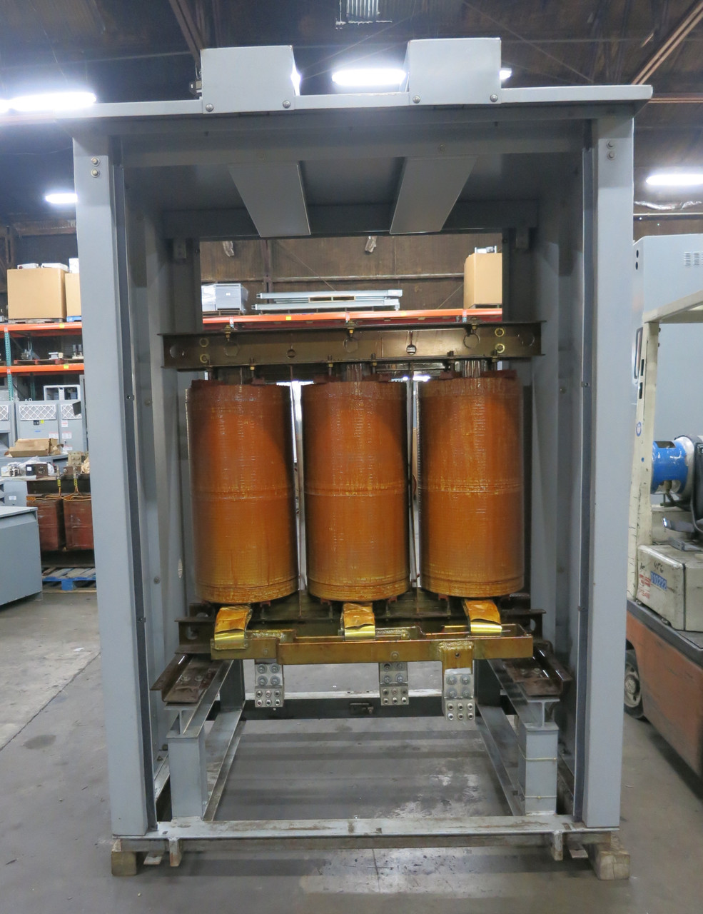 FPT 750 kVA 4160 Delta to 240 Delta V 3PH Dry Type Transformer 4160V - 240V 3R (DW7163-1)