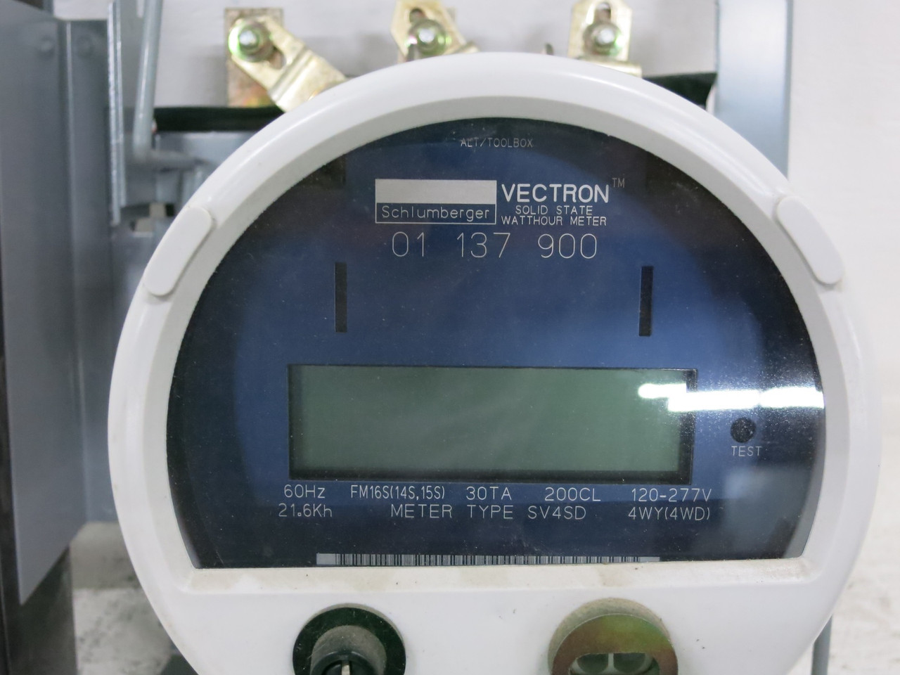 Square D CME732HQB 200A Watthour Meter Vectron SV4SD 200 Amp KIL36200 480/277 (DW7167-1)