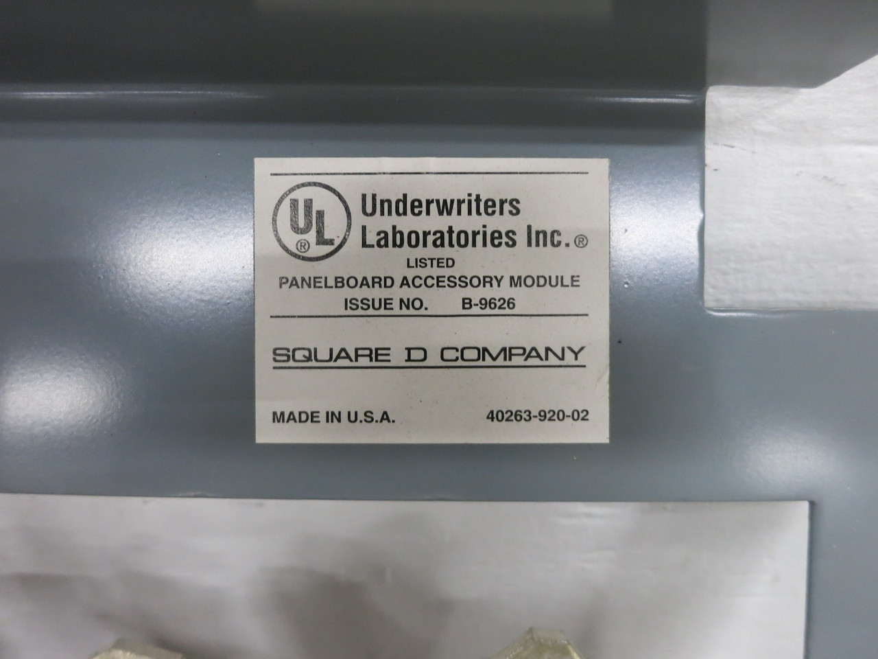 Square D CME732HQB 200A Watthour Meter Vectron SV4SD 200 Amp KIL36200 480/277 (DW7167-1)