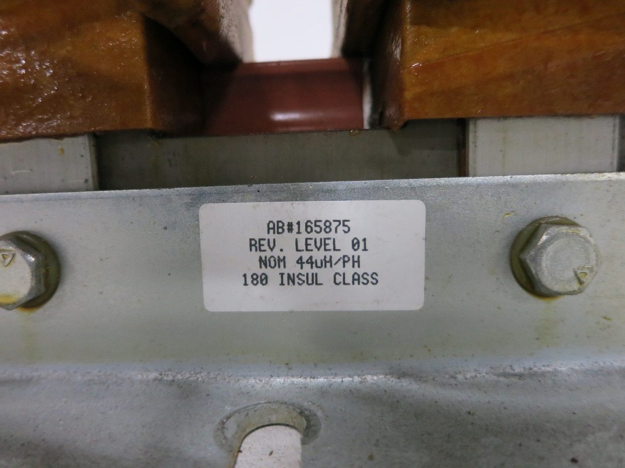 TCI KLR250GCB Line Reactor 250A 44uH 9370 AB 165875 3PH KLR-250GCB KLR250 (DW7181-1)