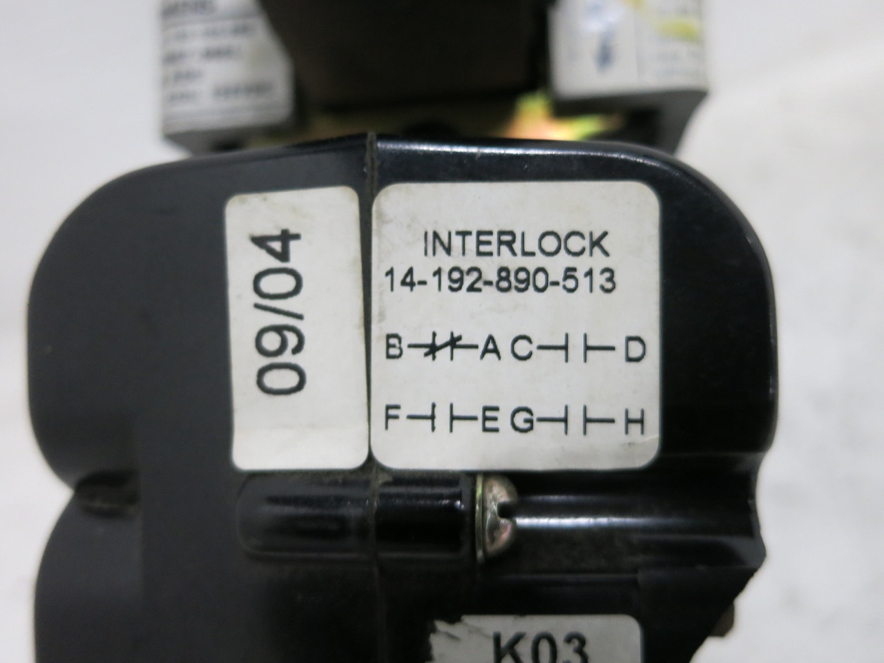 Siemens 14-193-100-583 DC Contactor 125 VDC Coil 14-183-324-501 Type 700 1000A (DW7179-1)