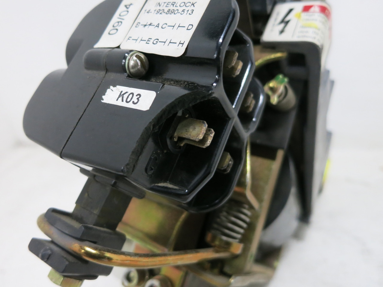 Siemens 14-193-100-583 DC Contactor 125 VDC Coil 14-183-324-501 Type 700 1000A (DW7179-1)