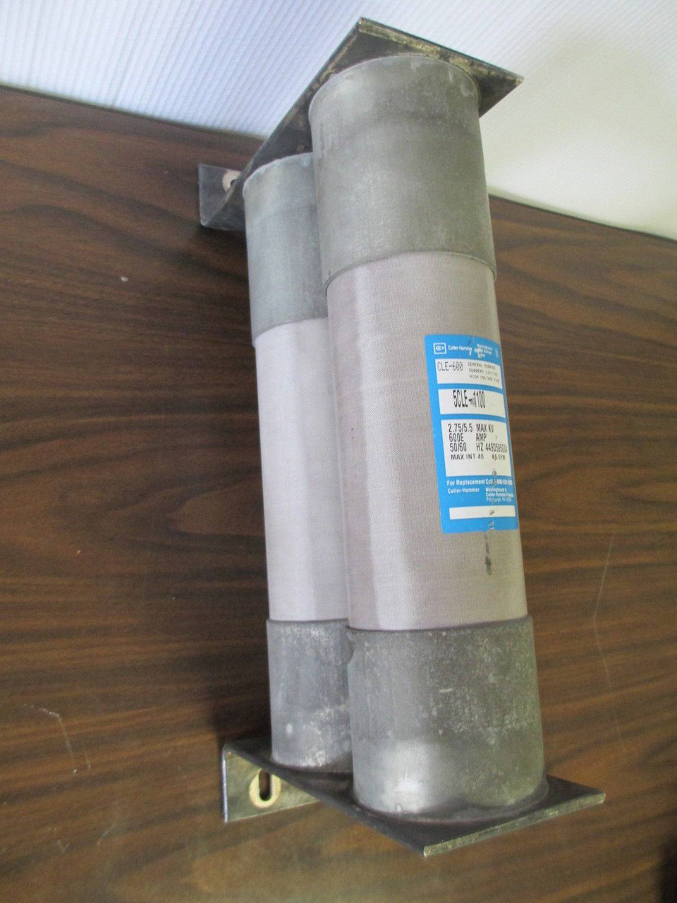 Cutler Hammer 5CLE-1100 600 Amp High-Voltage Fuse CLE-600 600A CH 44D595G04 600E (EBI0795-3)