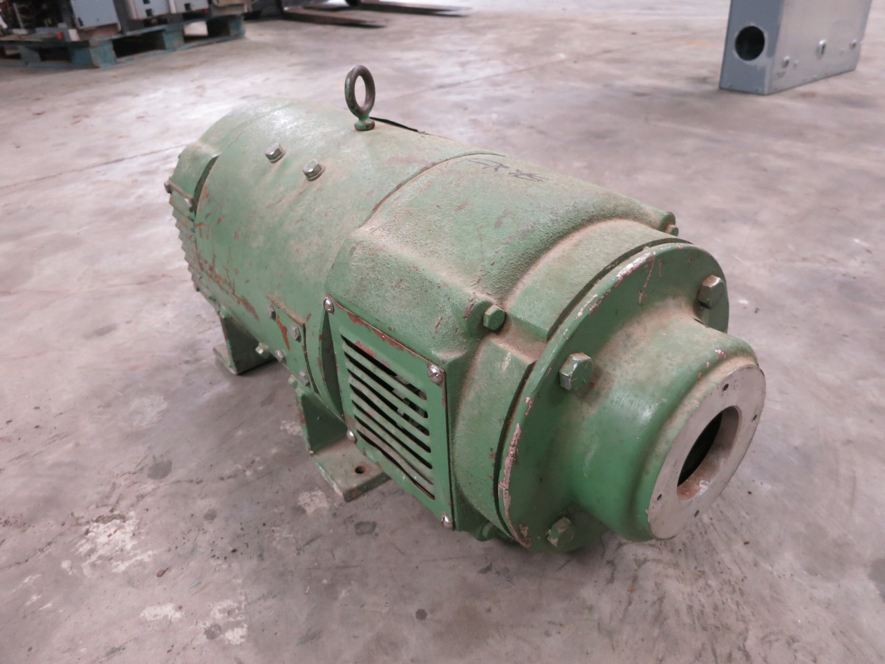 SIC 10 HP DC Motor 240V 1750 RPM Frame 219AT Encl DPFG 17.2A 17.2 Amp 10HP (DW7189-1)