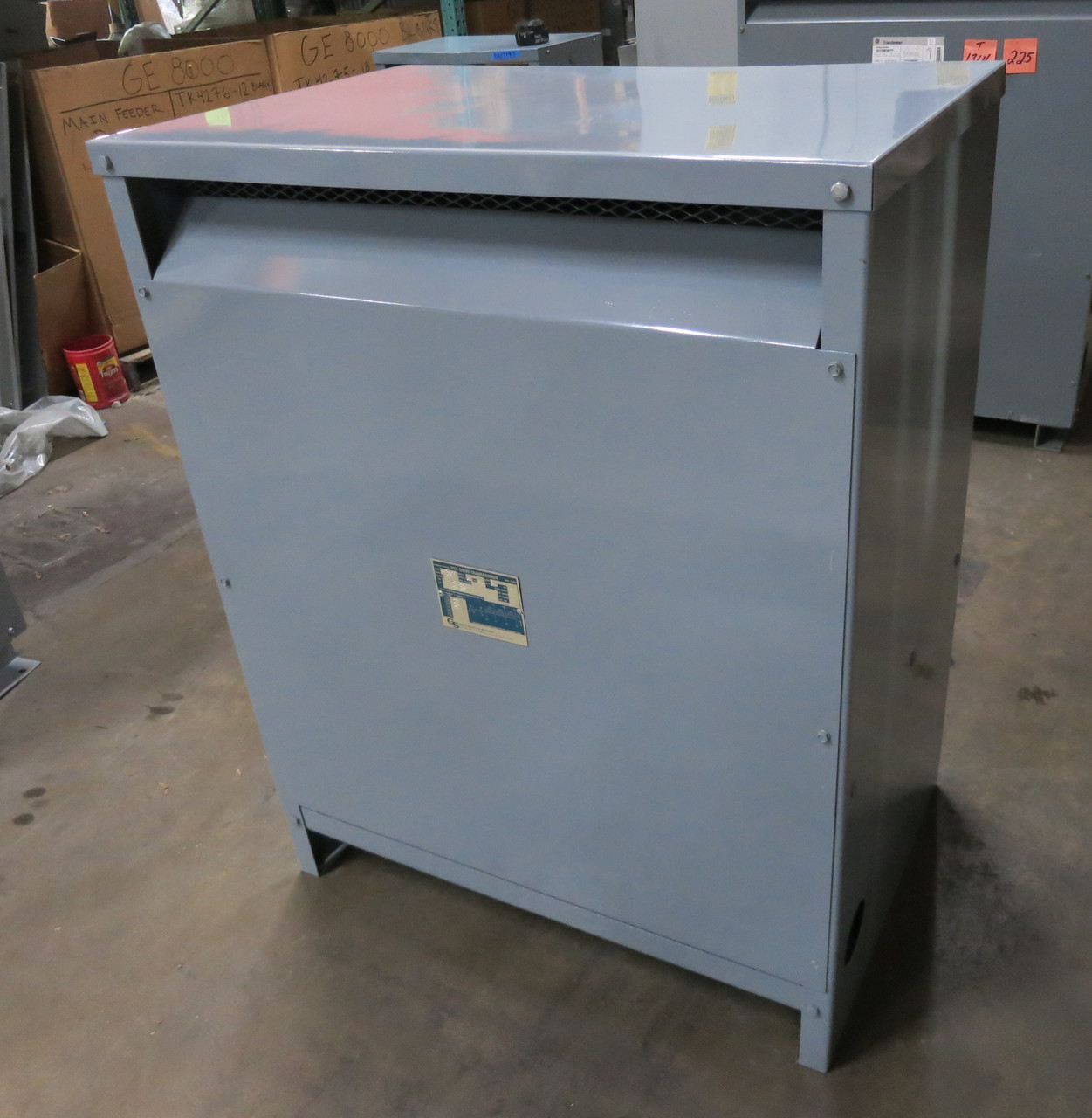 Hevi Duty 175 kVA 460 Delta - 460Y/266 V 3PH Dry Type Transformer DT651H175 460V (DW7198-1)