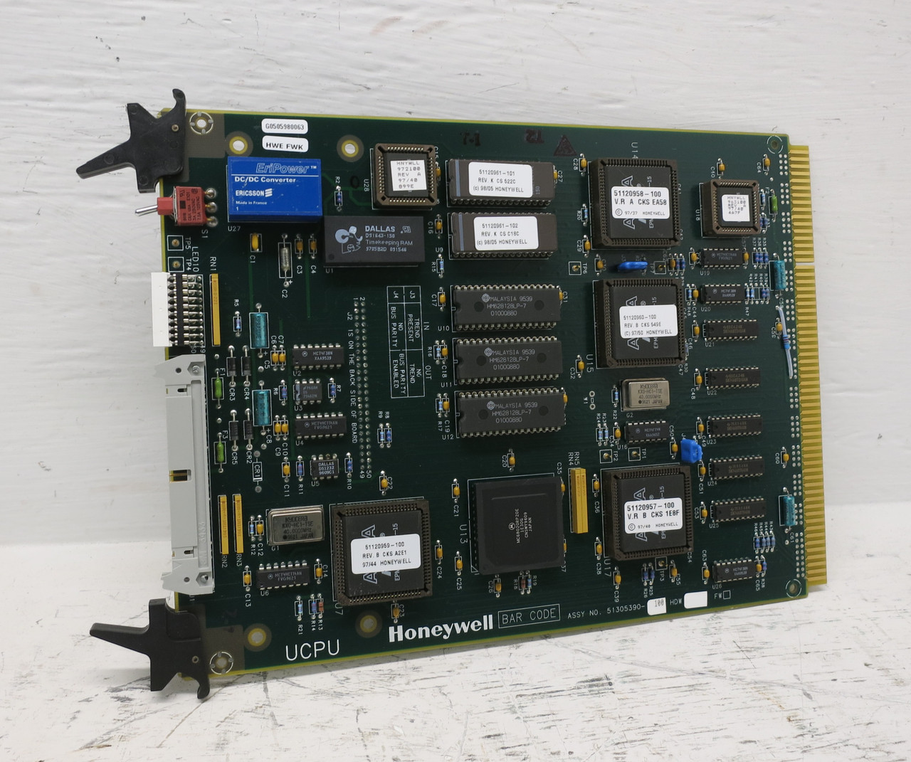 Honeywell UCPU 51305390-100 Processor PLC Module Board Universal CPU Control (DW7207-2)