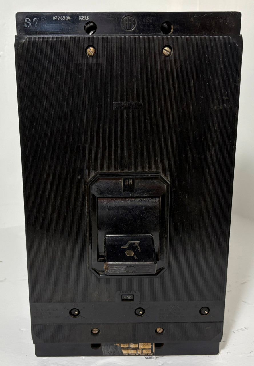 ITE KM3B600 600A Circuit Breaker w/ 600 Amp Trip KM3T600 Type ET 600V 3P I-T-E (EM5505-1)