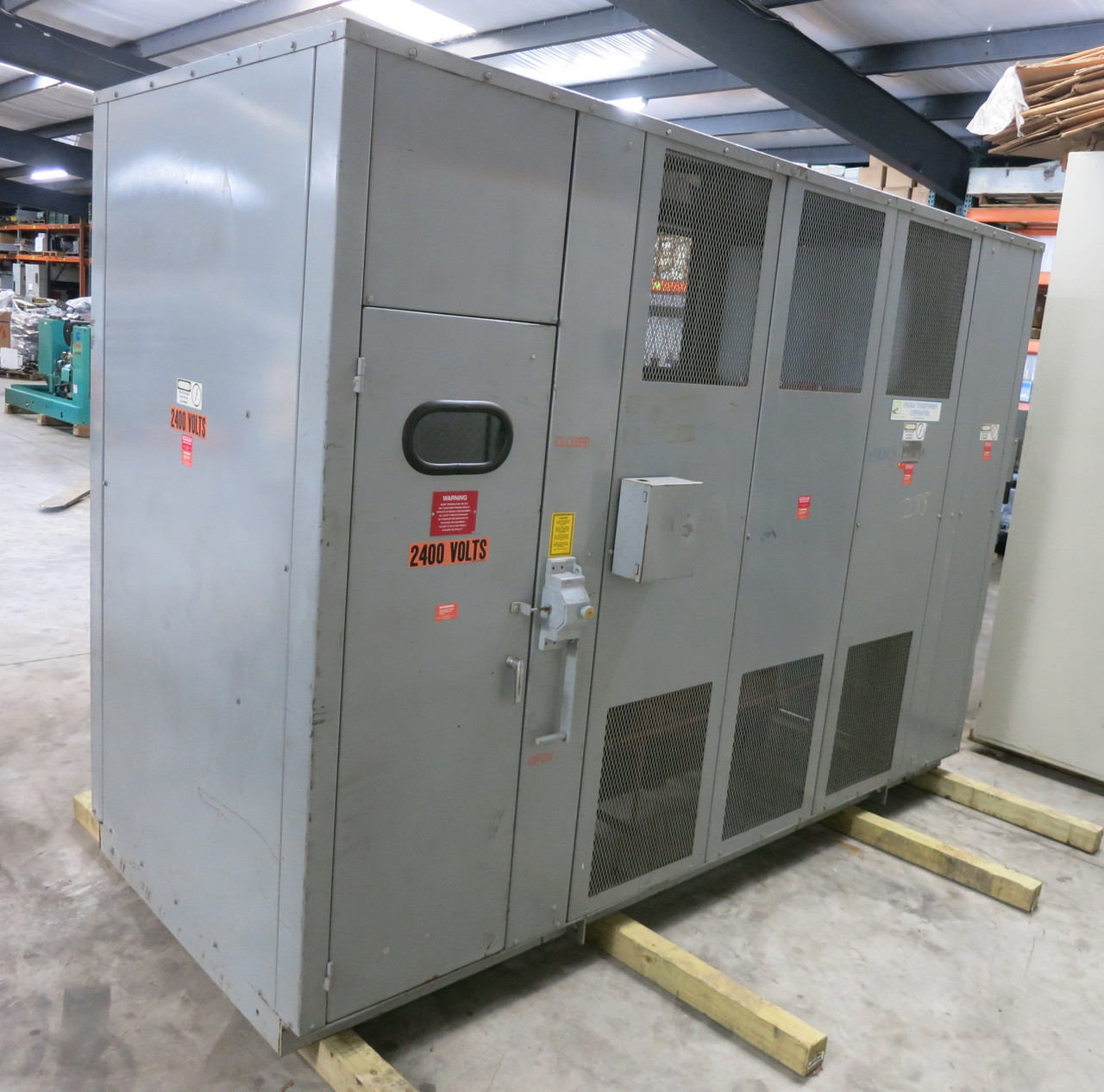 Image of Virginia 750 kVA 2300 Delta to 480Y/277 V 3PH Transformer w/ Load Break Switch