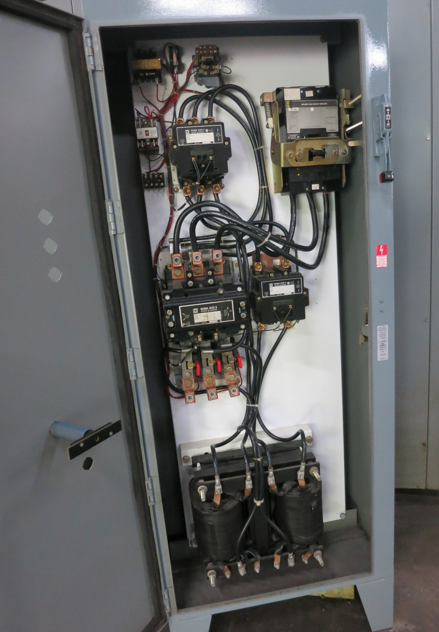 Square D Size 5 Reduced Voltage Motor Soft Starter 200 HP Autotransformer 250A (DW7251-1)
