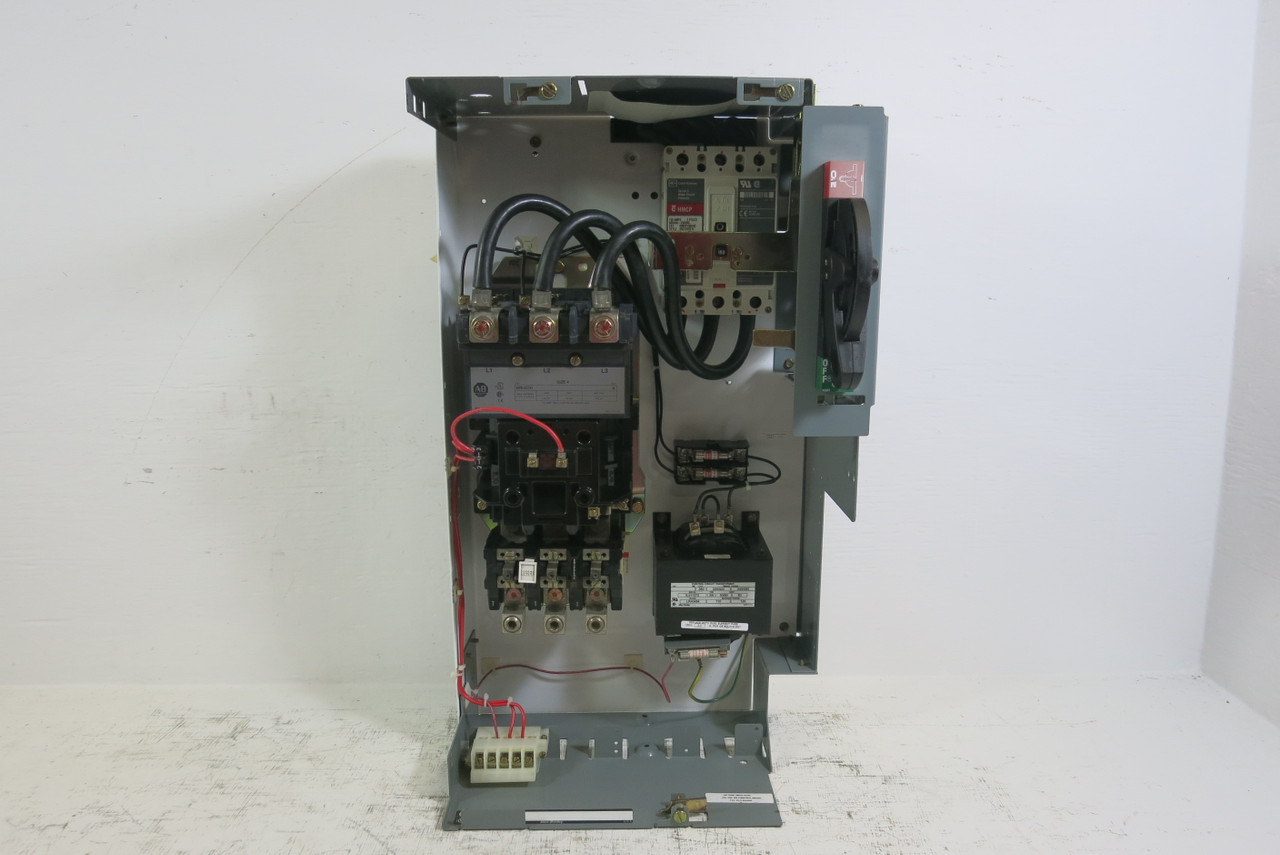 Allen Bradley 2100 Centerline Size 4 Starter 150 Amp Breaker 26" MCC Bucket HMCP (BJ1015-1)