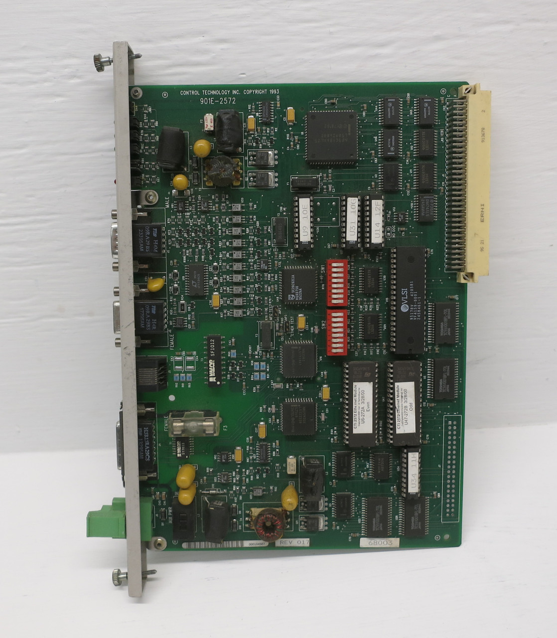 CTI 901E-2572 Ethernet TCP/IP PLC Module Card Control Technology ...