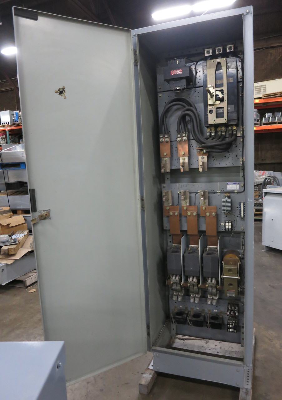 Image of Westinghouse Size 7 Contactor 1200A Combo Box 600 HP 460V 461A757G03 1200 Amp