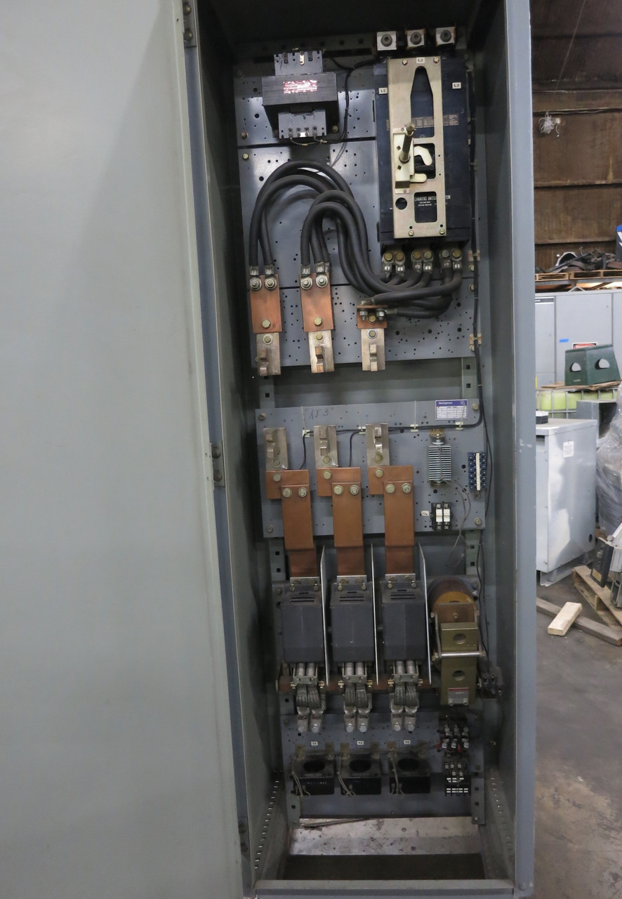 Westinghouse Size 7 Contactor 1200A Combo Box 600 HP 460V 461A757G03 1200 Amp (DW7266-1)