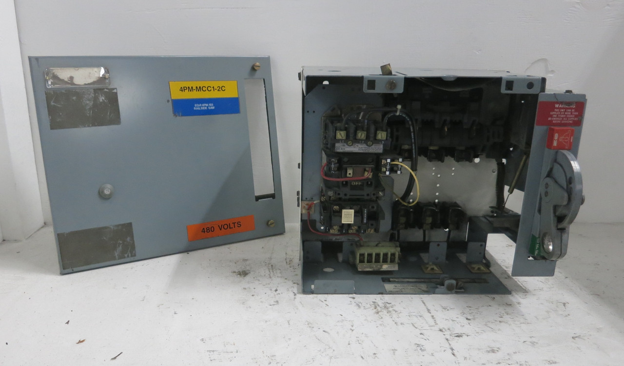 Allen Bradley 2100 Centerline 30A Fusible Size 1 Starter 12" MCC Bucket 30 Amp (EBI0375-248)