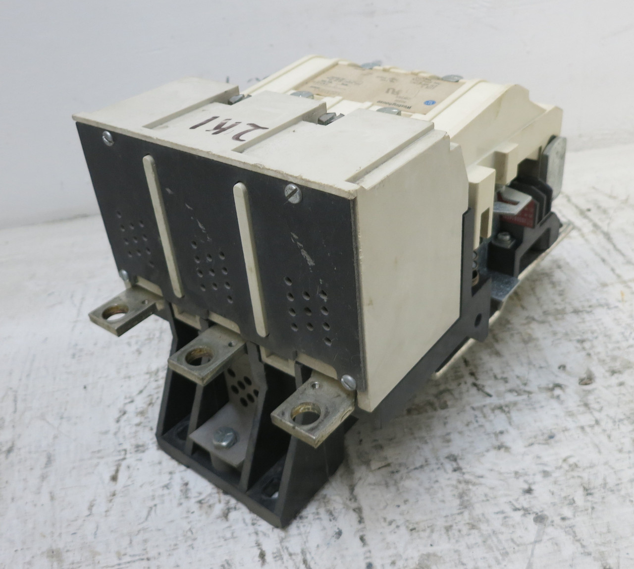 Westinghouse A201K5CX Size 5 Motor Contactor Model J 120V Coil A201K5CA 3PH 600V (DW7269-3)