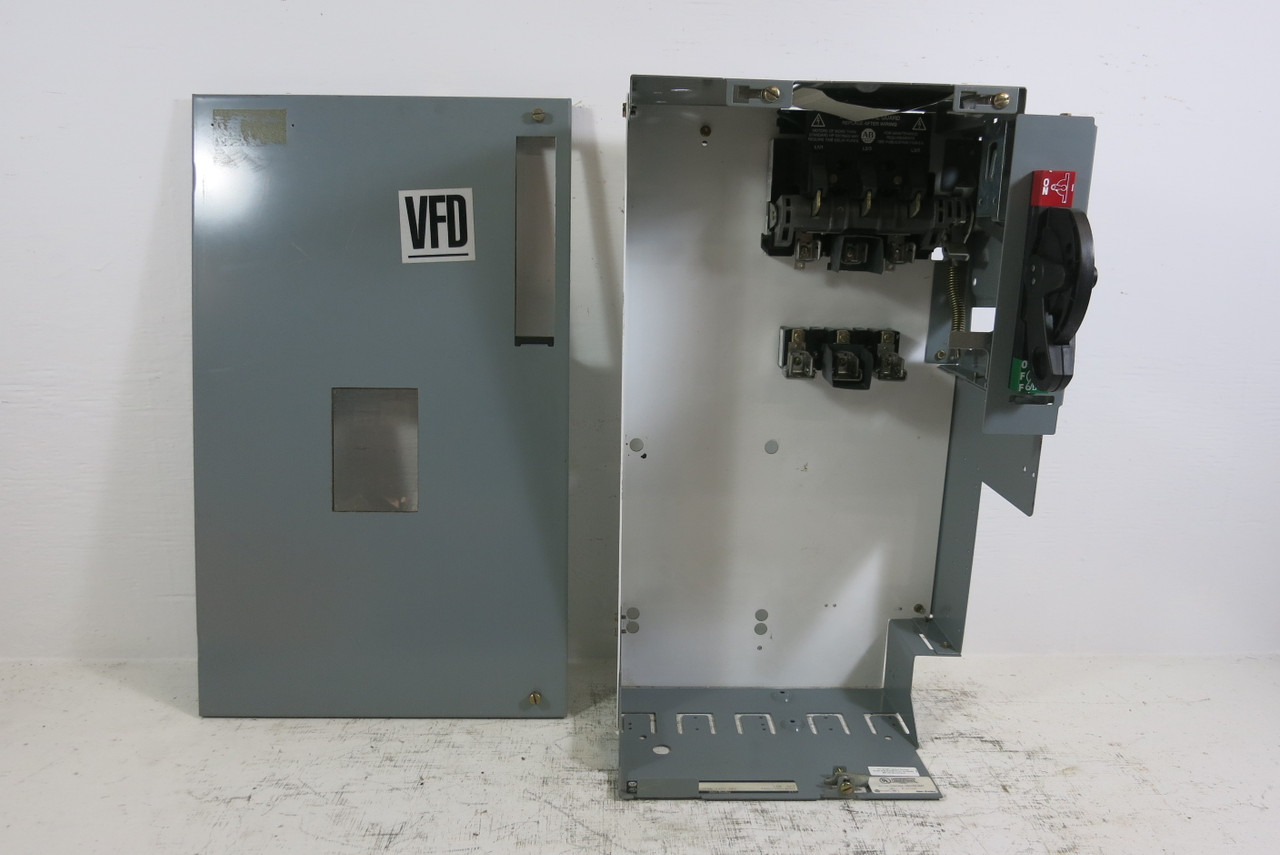 Image of Allen Bradley 2100 Centerline 30 Amp Fusible 26" Feeder MCC Bucket AB 30A