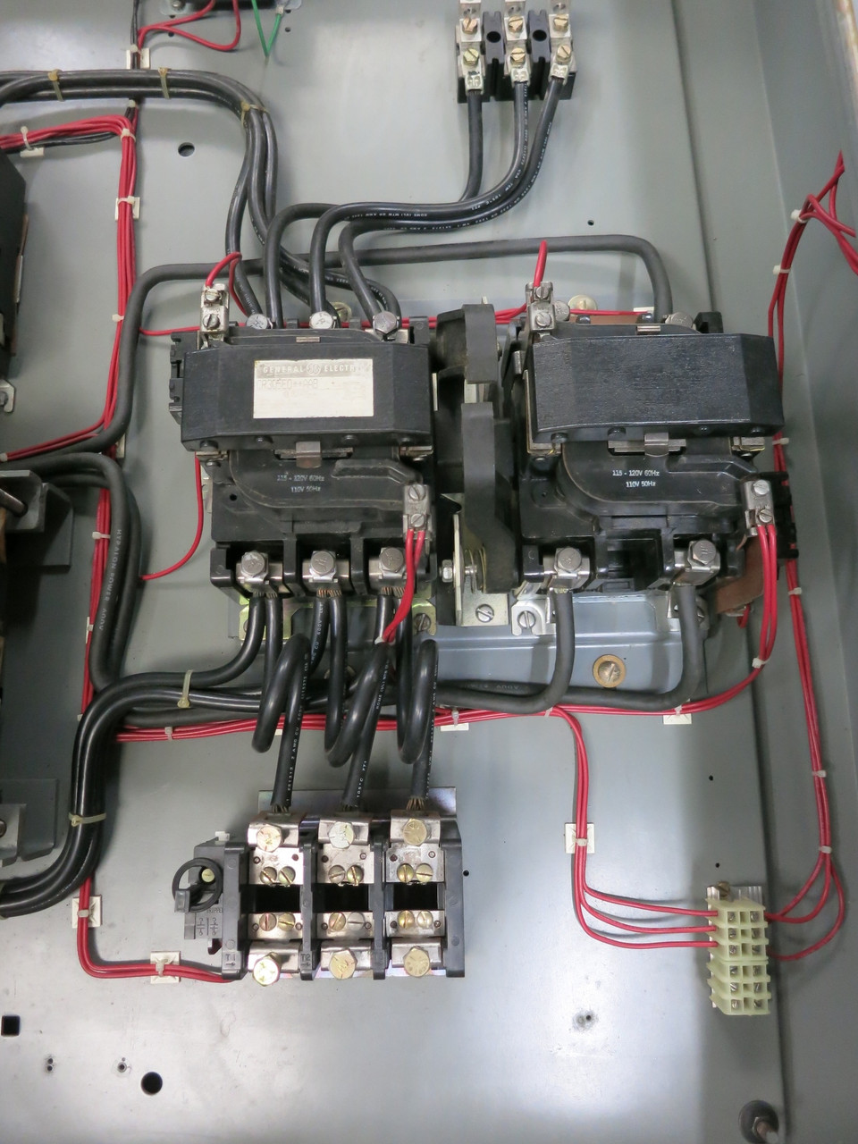 GE Size 3 50 HP Autotransformer Motor Starter Reduced Voltage 460V 300-Line (DW7279-1)