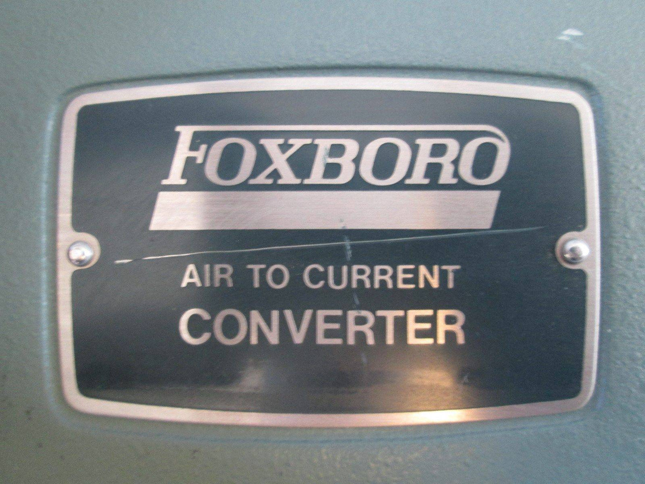 Foxboro Air to Current Converter E92-FFN2I A /w Mounting Bracket 4-20 mA PLC (EBI1509-26)