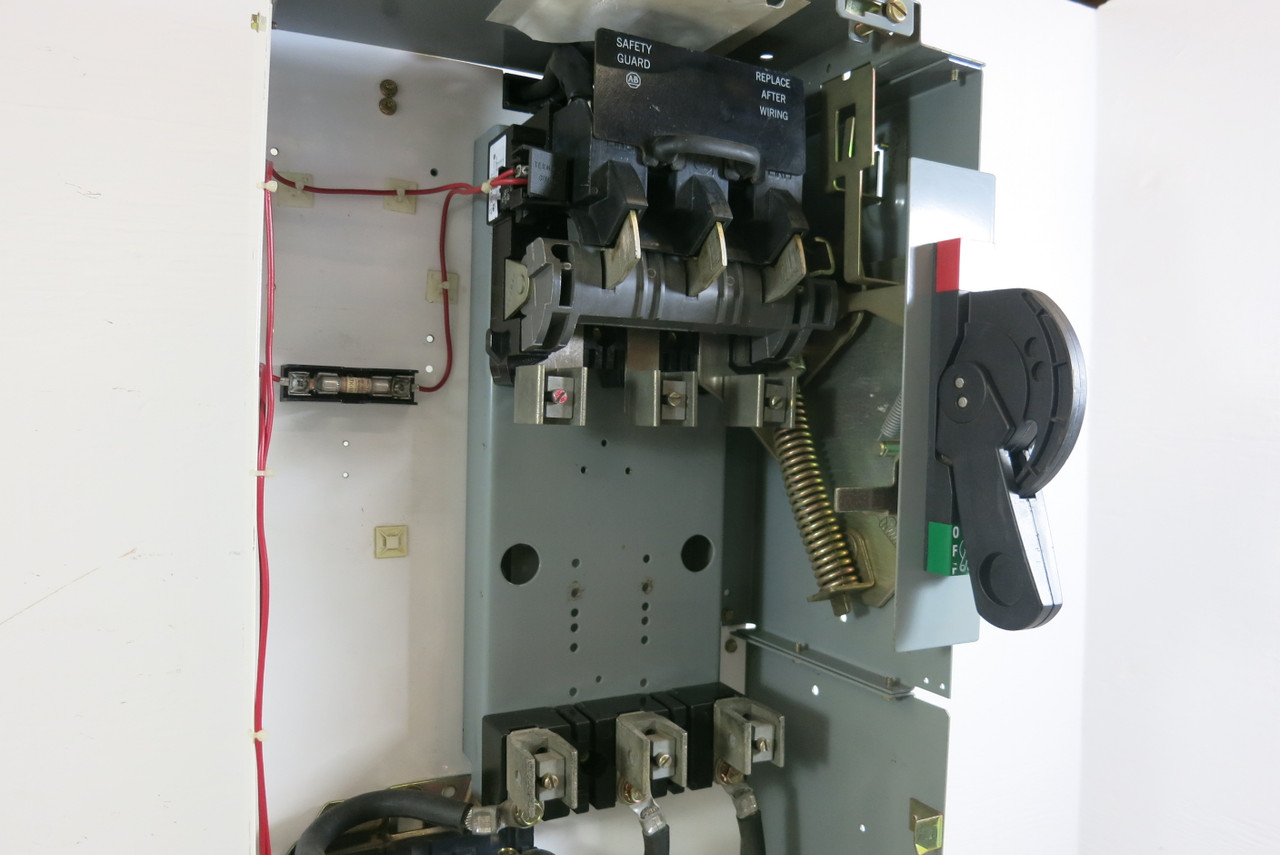 Allen Bradley 2100 Centerline Size 4 Starter 200A Fusible 39" MCC Bucket 200 Amp (BJ1022-1)