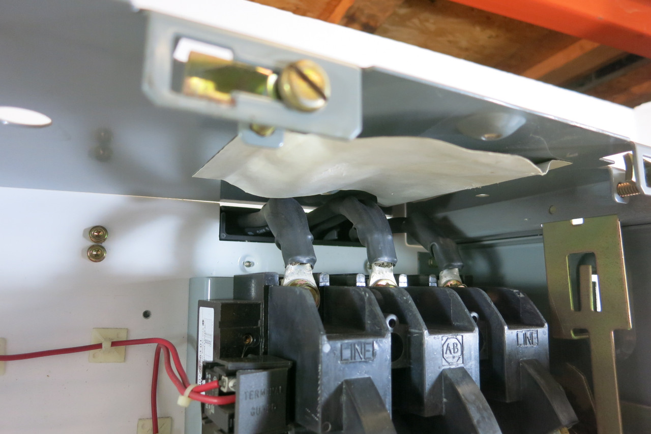 Allen Bradley 2100 Centerline Size 4 Starter 200A Fusible 39" MCC Bucket 200 Amp (BJ1022-1)