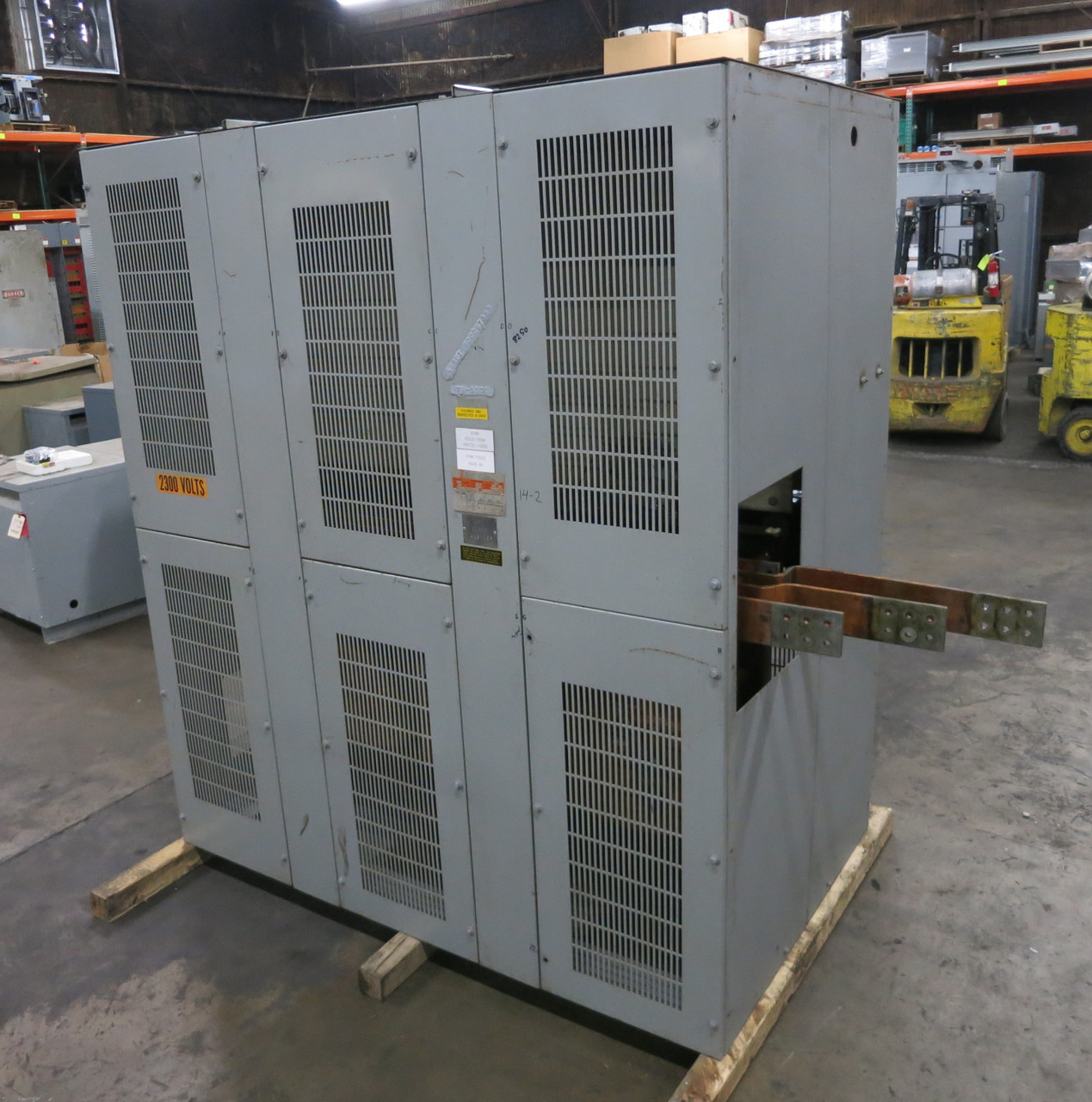 Image of Hammond 1500 kVA 2300 Delta to 460Y/266 V 3PH Dry Type Transformer 2300V 460 V